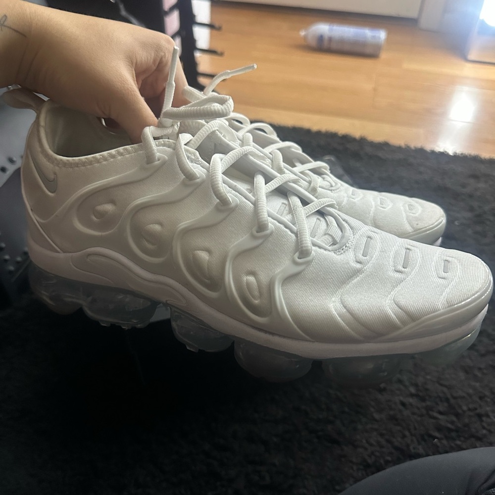 Nike White Air VaporMax Plus Sneakers